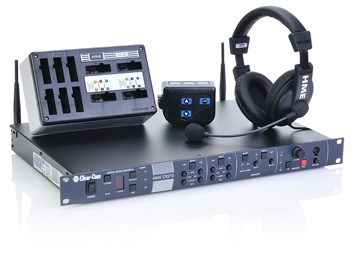 HME 4 WAY DX210 DIGITAL RADIOCOMMS SYSTEM
