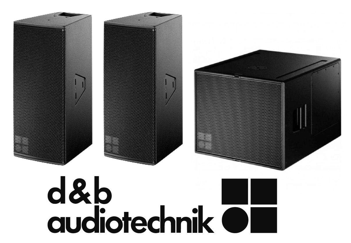 d&b audiotechnik MEDIUM MUSIC PA SYSTEM 2