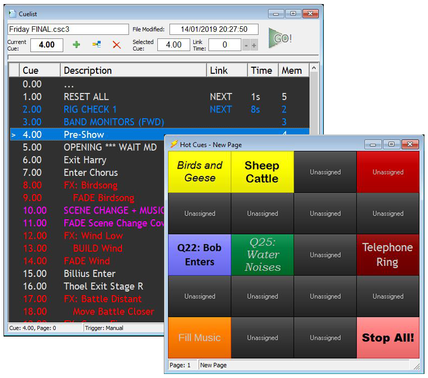 CSC Recording, Playback & Show Control Professional Audio Orbital Sound Audio and