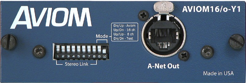 AVIOM 16/O-Y1 A-NET OUTPUT CARD FOR YAMAHA