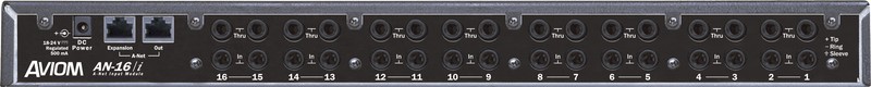 AVIOM AN-16I ANALOGUE INPUT MODULE