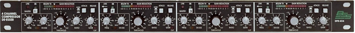 BSS DPR404 QUAD COMPRESSOR/LIMITER