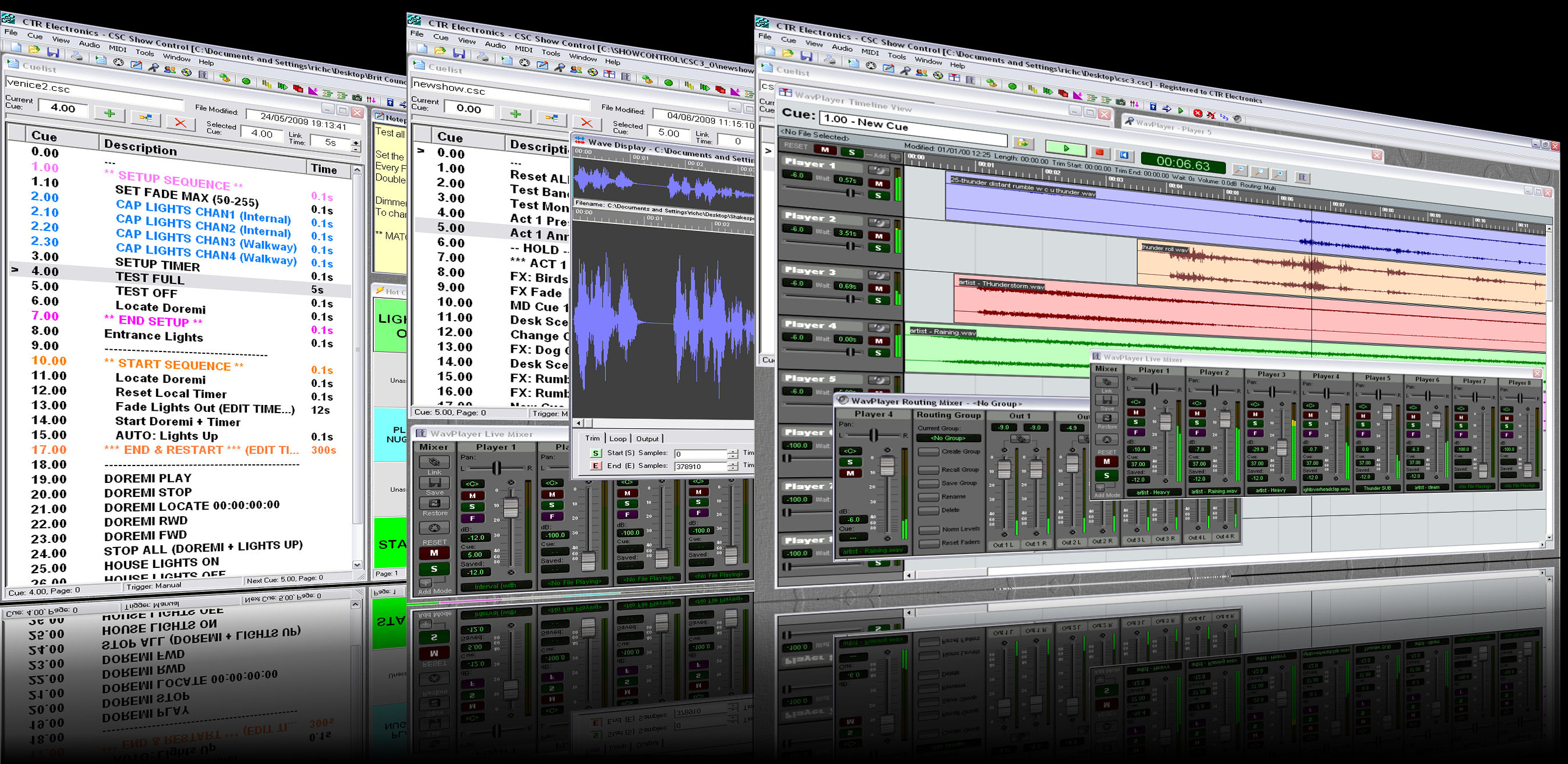 CTR ELECTRONICS CSC PLAYBACK PACKAGE