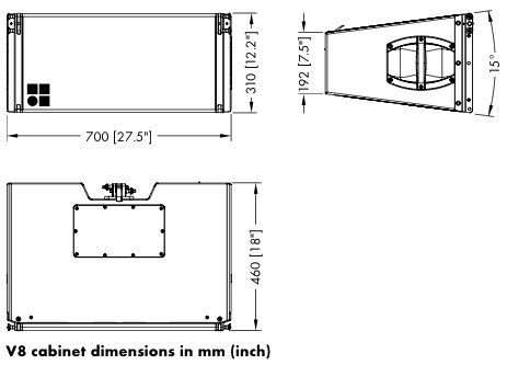 d&b audiotechnik V8 LOUDSPEAKER