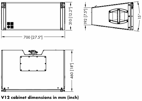 d&b audiotechnik V12 LOUDSPEAKER