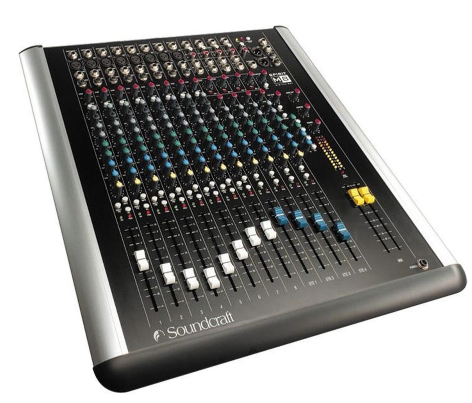 SOUNDCRAFT M8 8 MONO 4 STEREO MIXING CONSOLE