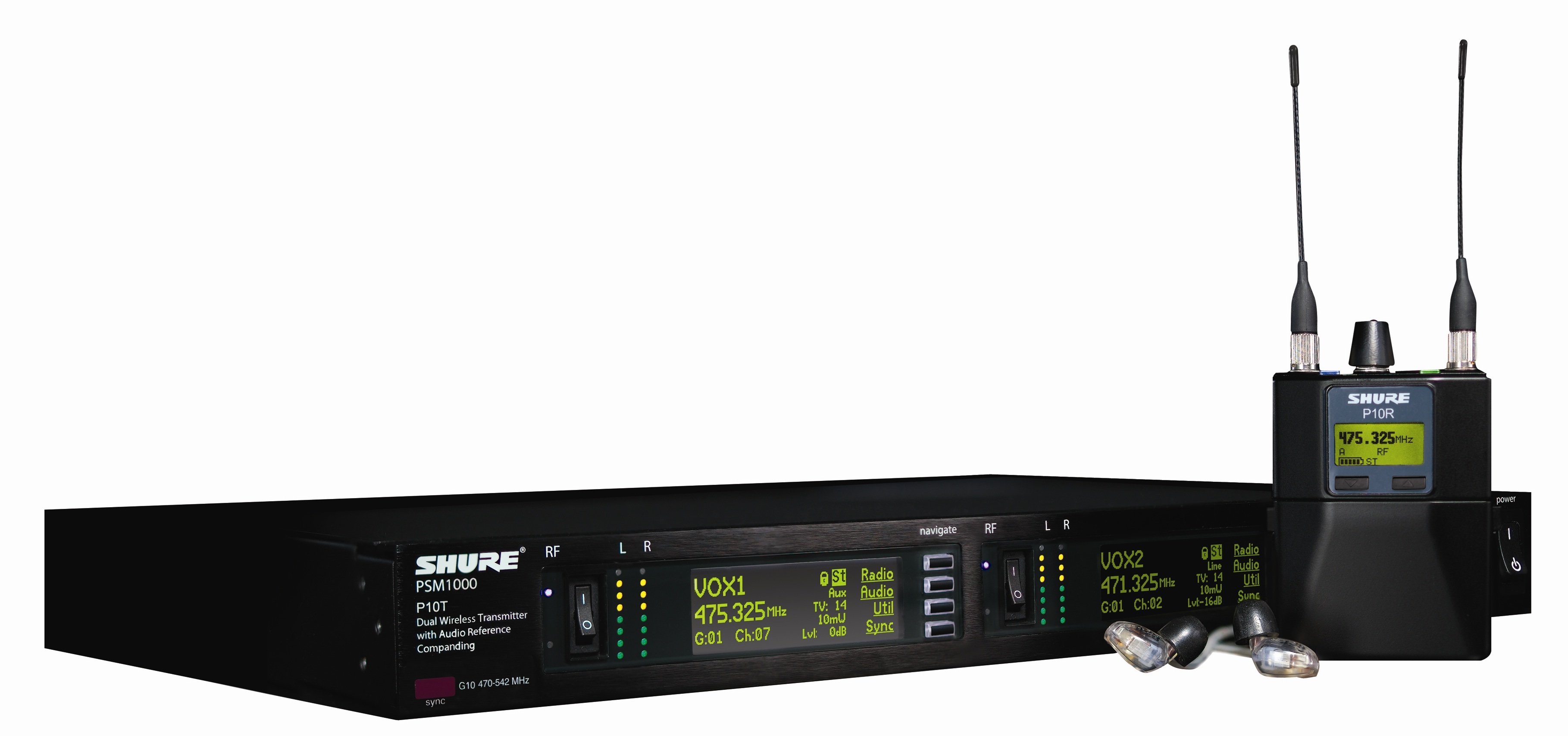 SHURE PSM1000 - 4 WAY IEM SYSTEM
