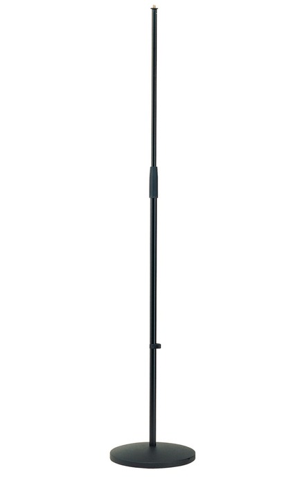 K&M 260 BLACK ROUND BASED MICROPHONE STAND