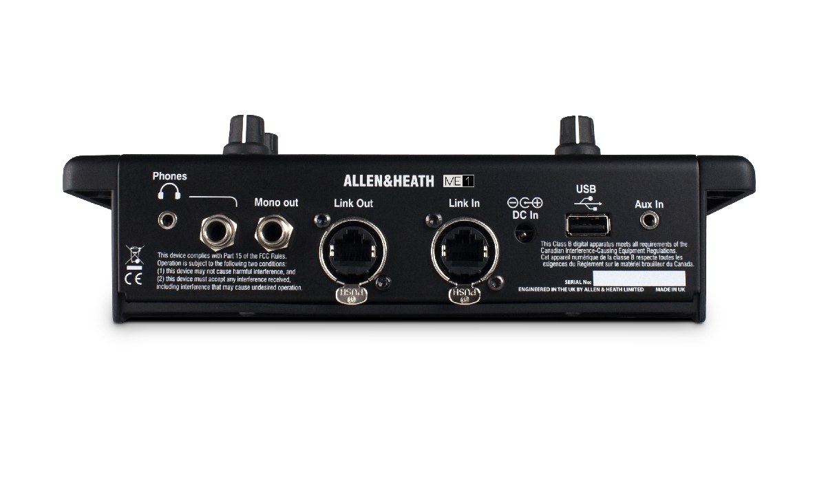 ALLEN + HEATH ME-1 PERSONAL MUSICIAN MIXER