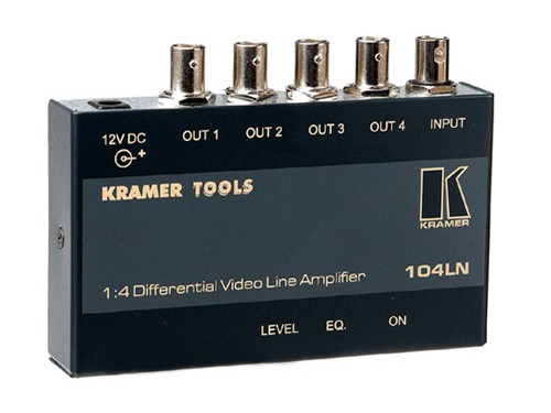 KRAMER 1X4 VIDEO LINE AMPLIFIER