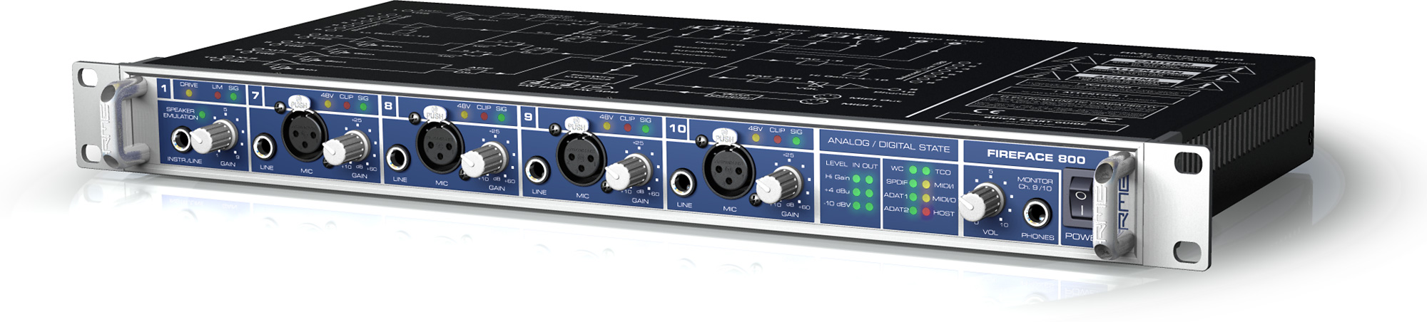 RME FIREFACE 800 8 x ANALOGUE/16 x ADAT I/O