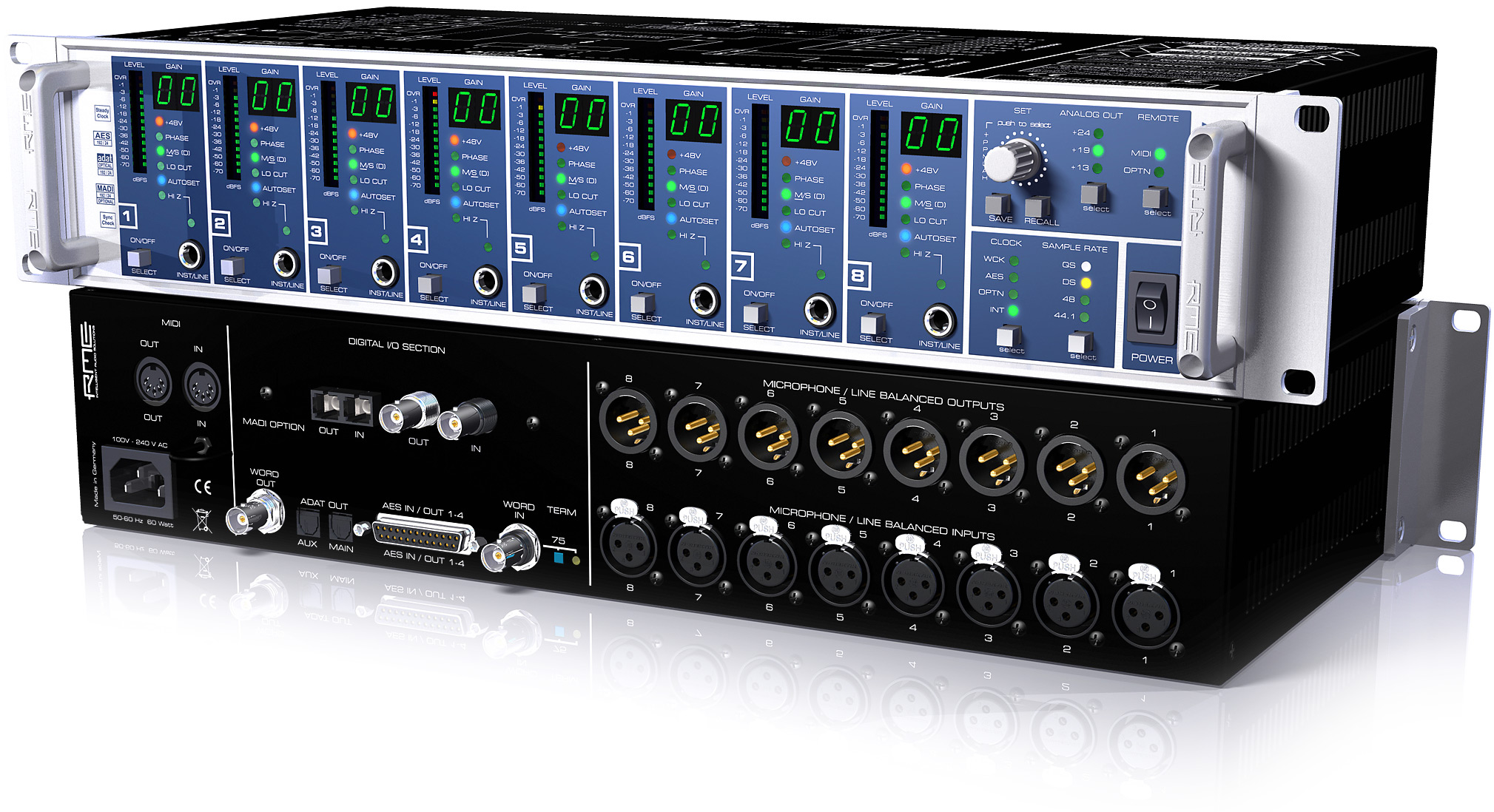 RME MICSTASY MICROPHONE PREAMP & AD-CONVERTER