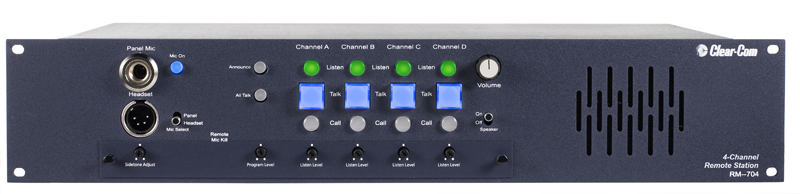 CLEAR-COM RM704 4 CH. USER STATION