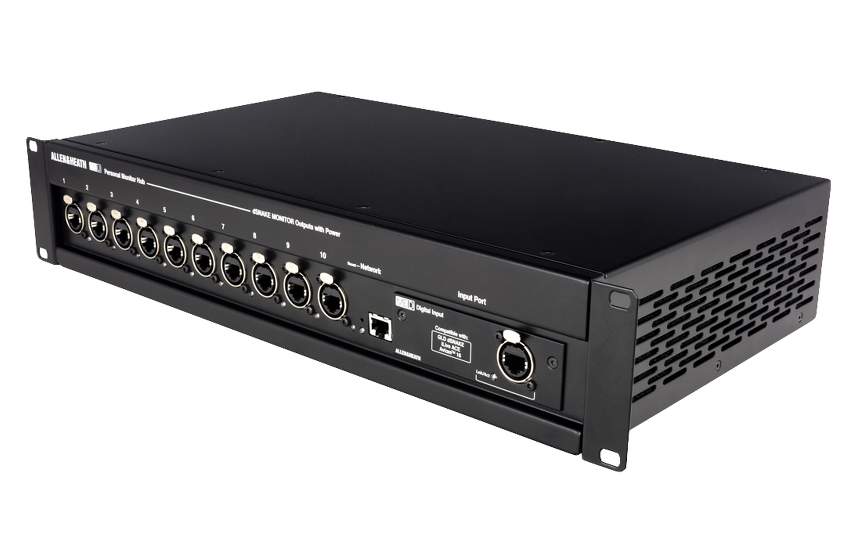ALLEN + HEATH ME-U 10 PORT MONITOR HUB