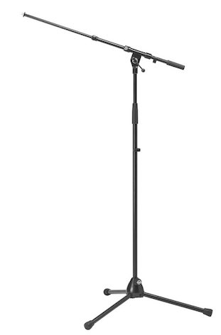 MICROPHONE STAND SHORT - BLACK