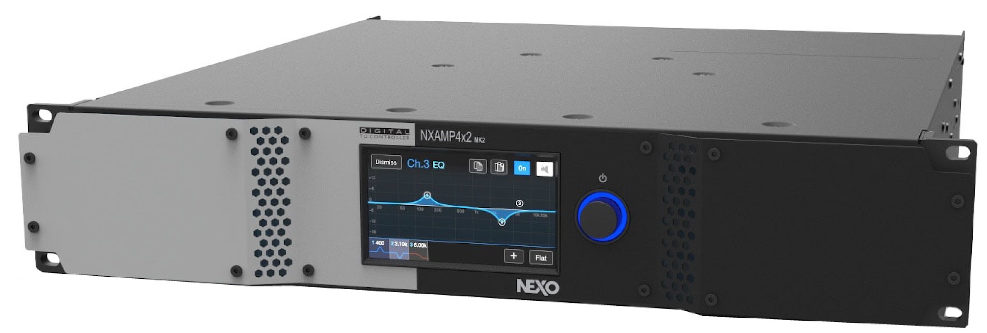 NEXO NX4X1 MK2 AMPLIFIER WITH DSP, 4 X 1300W