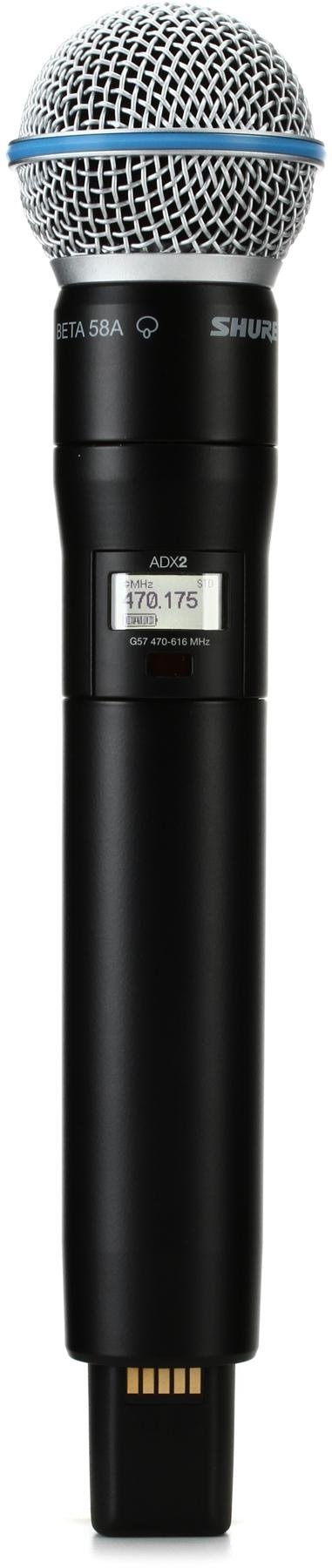 SHURE AXIENT DIGITAL 4 WAY ADX2 HANDHELD SYSTEM