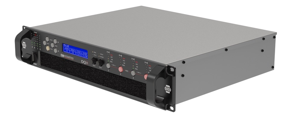 EM ACOUSTICS DQ10D 4CH DANTE AMPLIFIER
