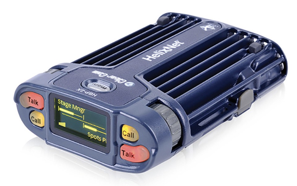 CLEAR-COM HELIXNET HBP-2X DIGITAL 2 CH. BELTPACK