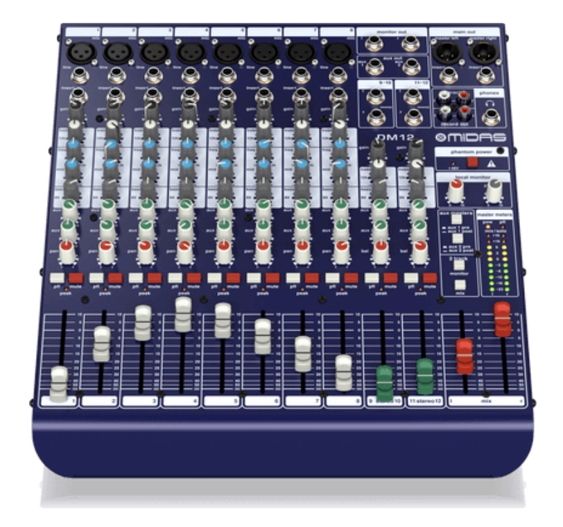 MIDAS DM12 ANALOG MIXER