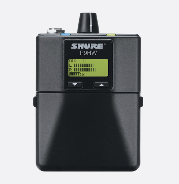 SHURE P9HW HARDWIRED IEM RECEIVER