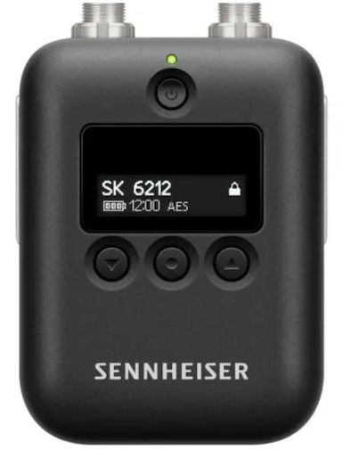 SENNHEISER 6000 DIGITAL 4 WAY SK6212 MICRO LAV SYSTEM