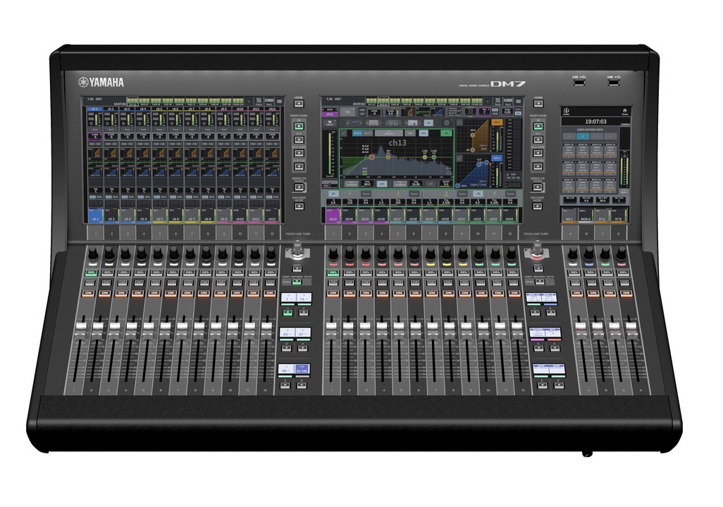 YAMAHA DM7 120 CHANNEL MIXING CONSOLE, T-SOFTWARE