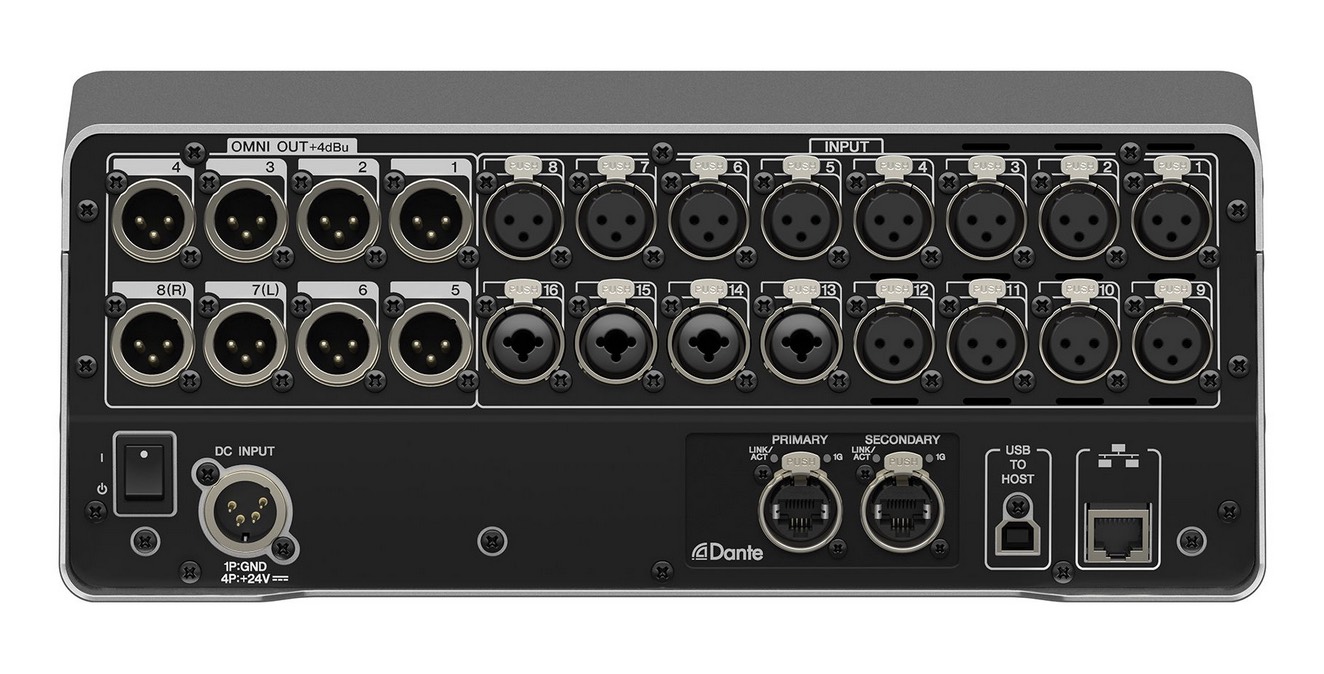 YAMAHA DM3 MIXING CONSOLE WITH DANTE