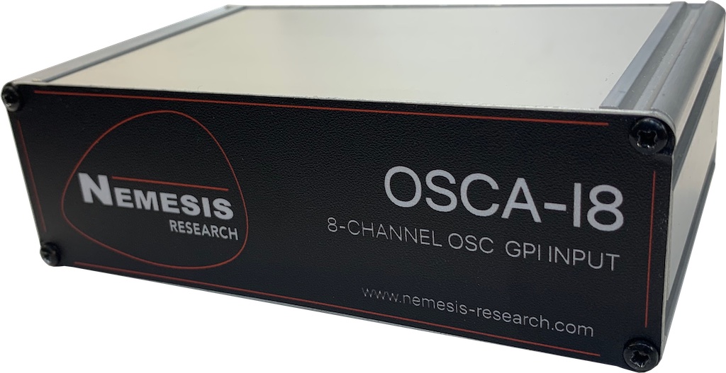 NEMESIS OSCA-I8 8 CHANNEL OSC GPI INPUT