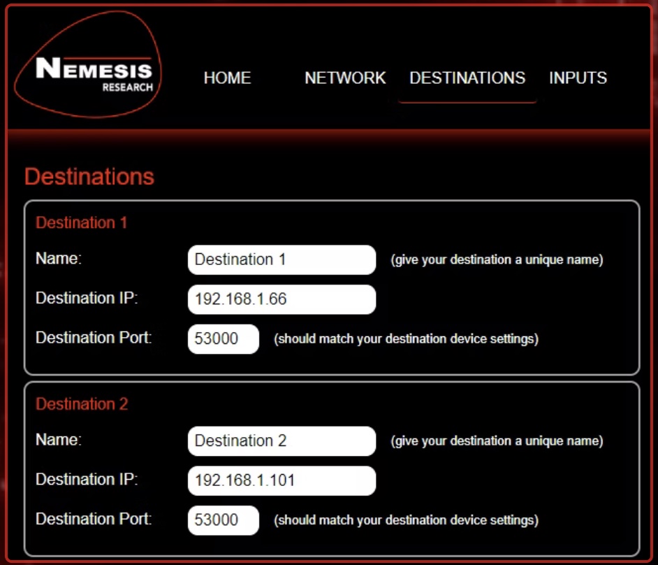 NEMESIS OSCA-I8 8 CHANNEL OSC GPI INPUT