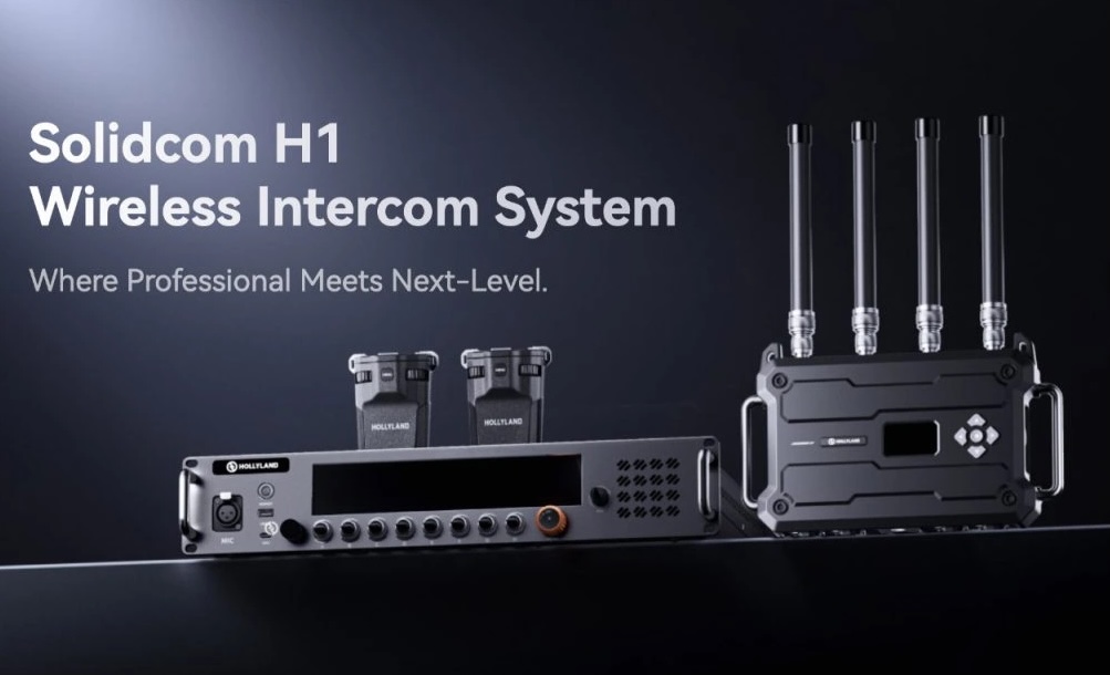 HOLLYLAND 8 WAY SOLIDCOM H1 RADIOCOMMS SYSTEM