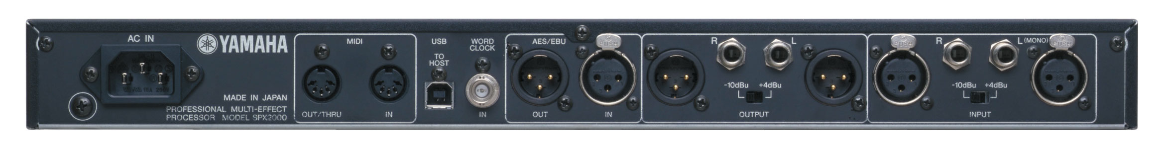 YAMAHA SPX2000 MULTI EFFECTS UNIT