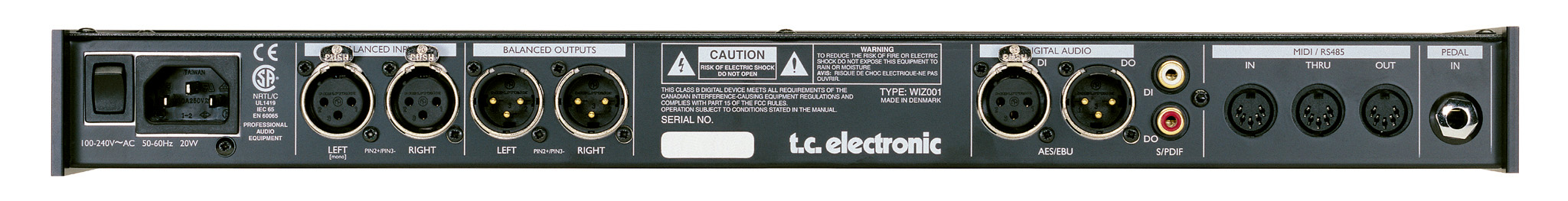 TC ELECTRONICS M2000 REVERB UNIT