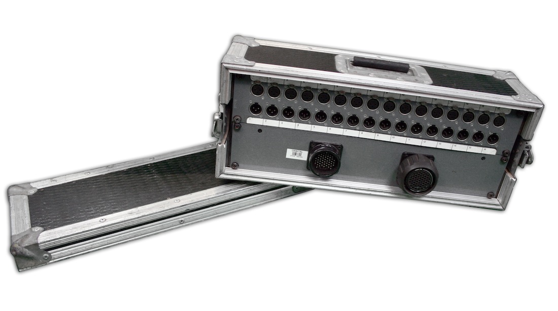 16 WAY RACKBOX DUAL VEAM XLR