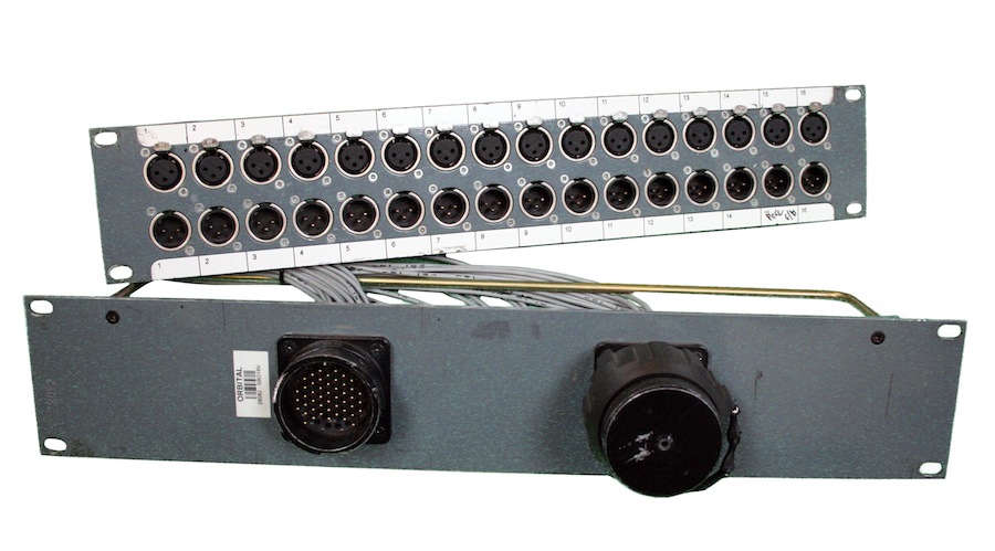 16 WAY RACKBOX DUAL VEAM XLR