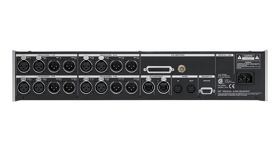 TC ELECTRONICS EQ STATION 8 CH. EQ / DELAY / DYNAMIC PROCESSOR