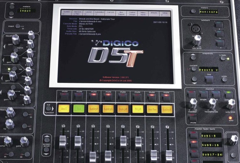 DIGICO D5-T CONTROL SURFACE