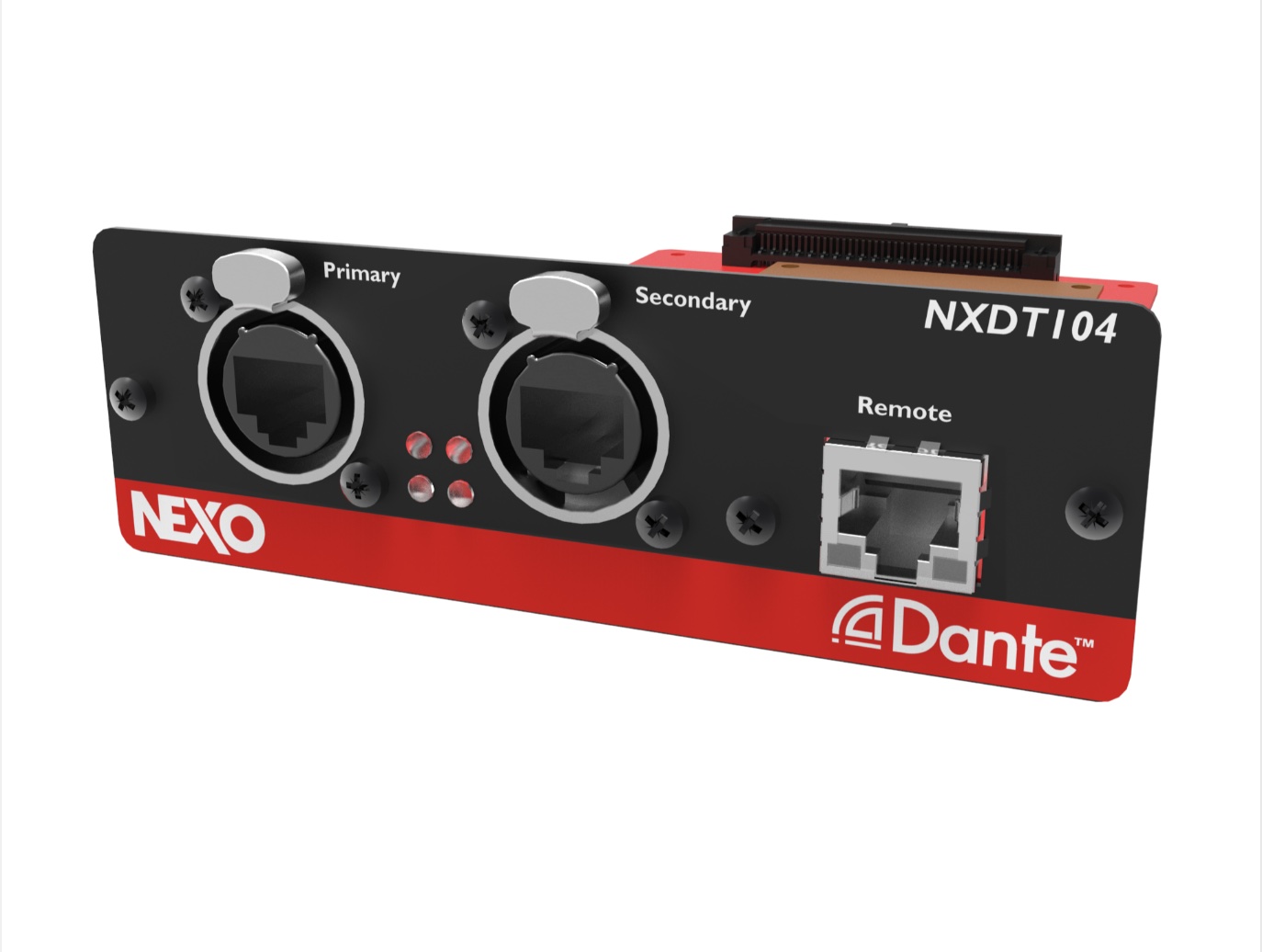 NEXO NXDT104 DANTE NETWORK CARD MKI (FOR 4X4 ONLY)