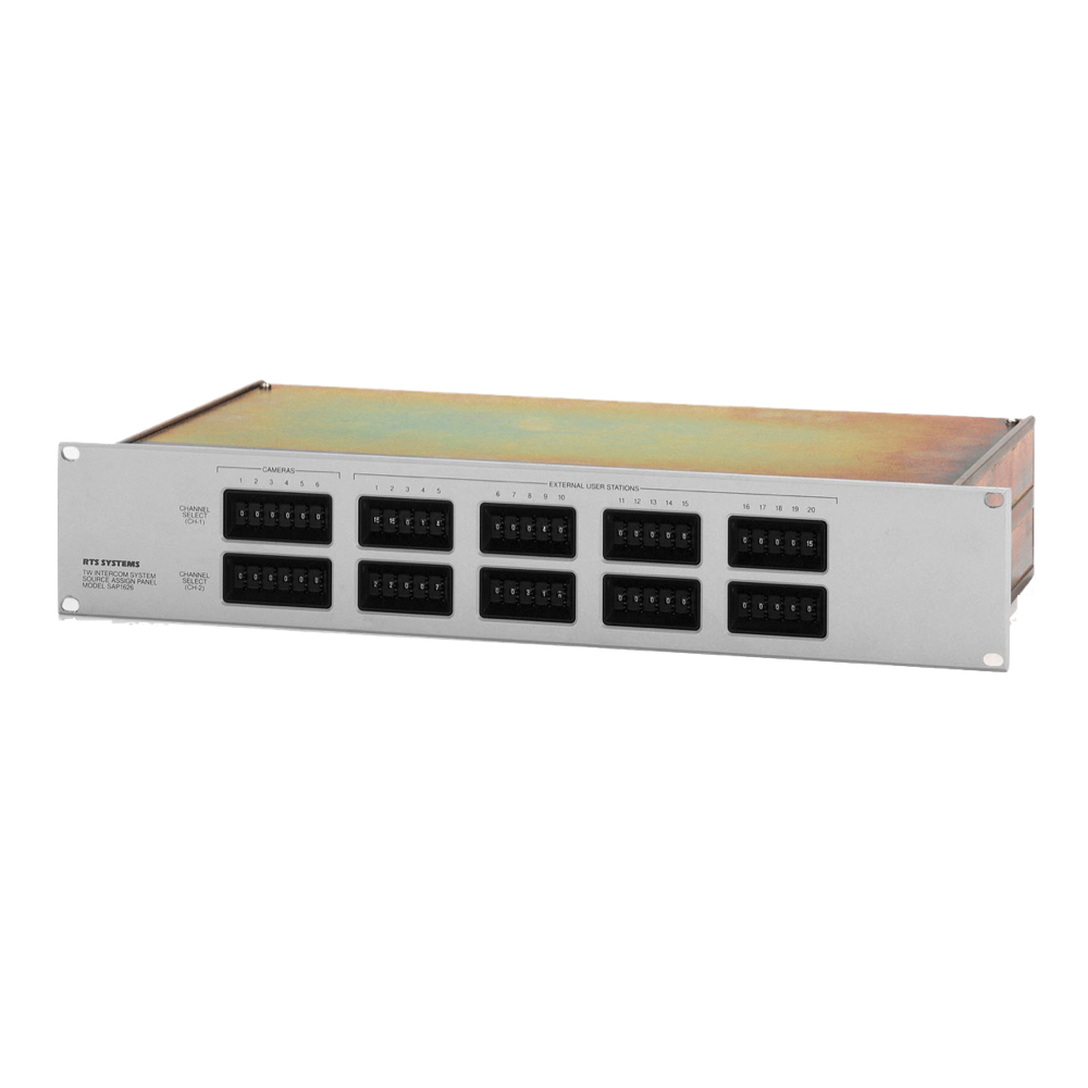 RTS 12 X 25 SOURCE ASSIGN PANEL